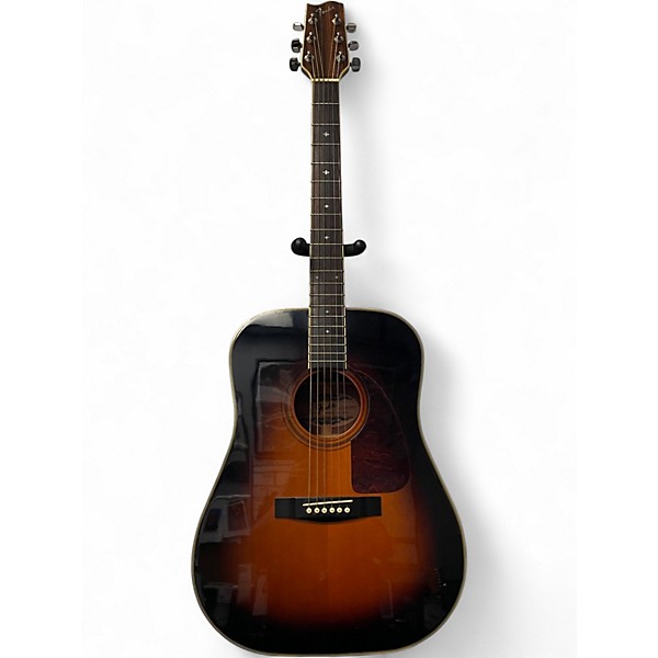 Used Fender F240A 2 Color Sunburst Acoustic Guitar