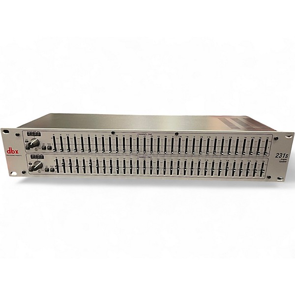 Used dbx 231s Dual Channel 31-Band Graphic Equalizer