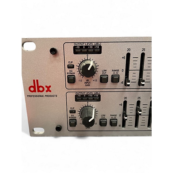 Used dbx 231s Dual Channel 31-Band Graphic Equalizer