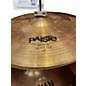 Used Paiste 14in Alpha Medium Hi Hat Pair Cymbal thumbnail