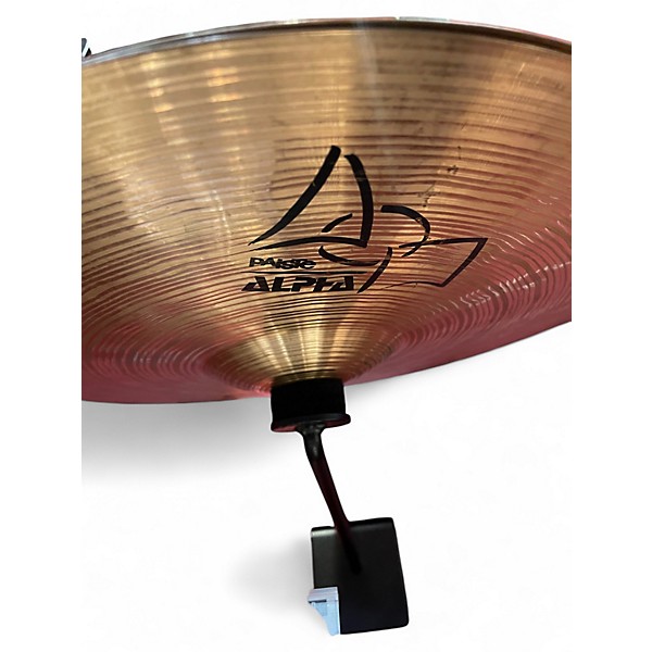 Used Paiste 14in Alpha Medium Hi Hat Pair Cymbal