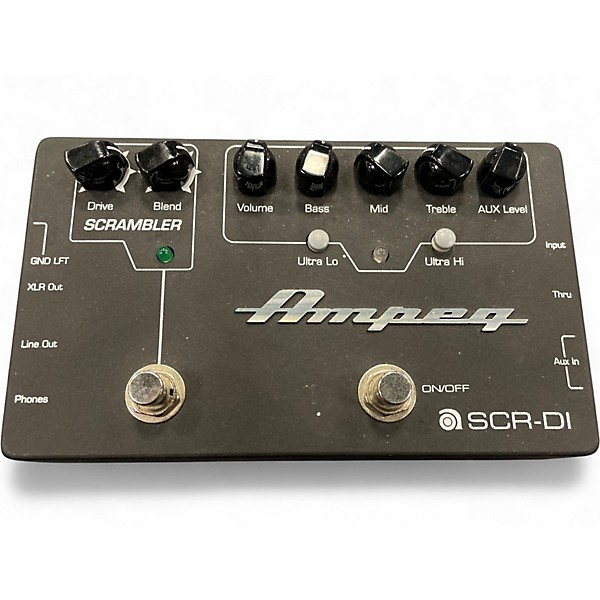 Used Ampeg SCR-DI Bass Effect Pedal