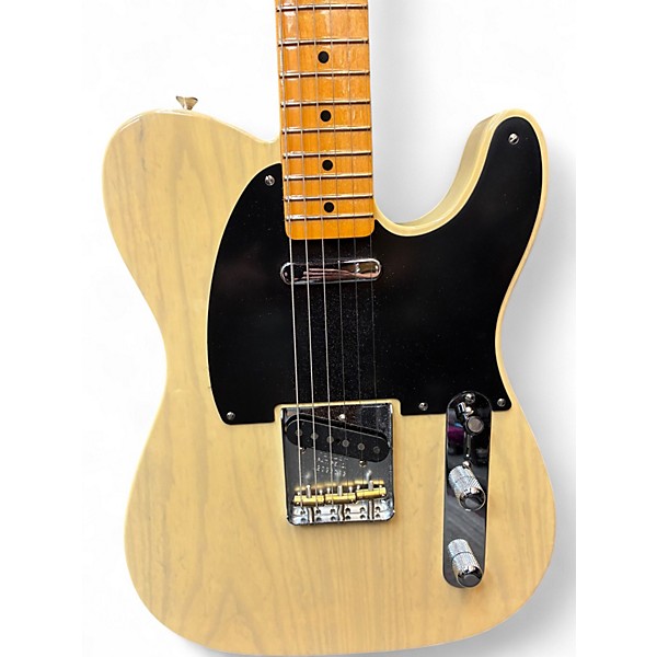 Used Fender 70th Anniversary Broadcaster No Relic Pale Butterscotch Solid Body Electric Guitar