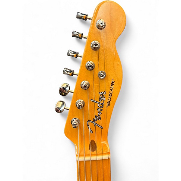 Used Fender 70th Anniversary Broadcaster No Relic Pale Butterscotch Solid Body Electric Guitar