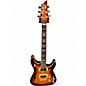 Used Schecter Guitar Research CSH1 Tobacco Sunburst Hollow Body Electric Guitar