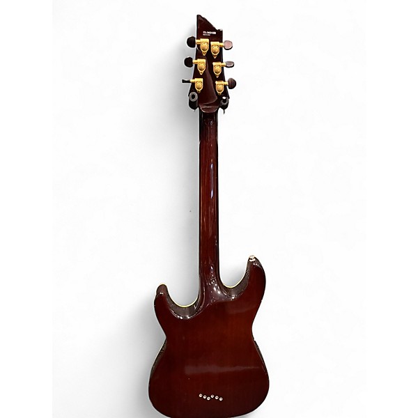 Used Schecter Guitar Research CSH1 Tobacco Sunburst Hollow Body Electric Guitar