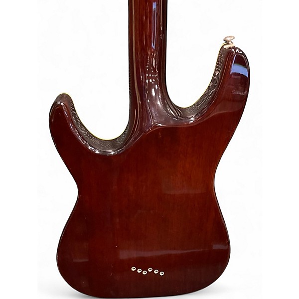 Used Schecter Guitar Research CSH1 Tobacco Sunburst Hollow Body Electric Guitar