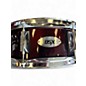 Used Basix Percussion 5 Piece BSX wine red Drum Kit