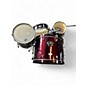 Used Basix Percussion 5 Piece BSX wine red Drum Kit