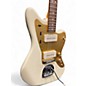 Used Squier J Mascis Jazzmaster Vintage White Solid Body Electric Guitar