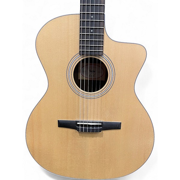 Used Taylor 214CEN Natural Classical Acoustic Electric Guitar