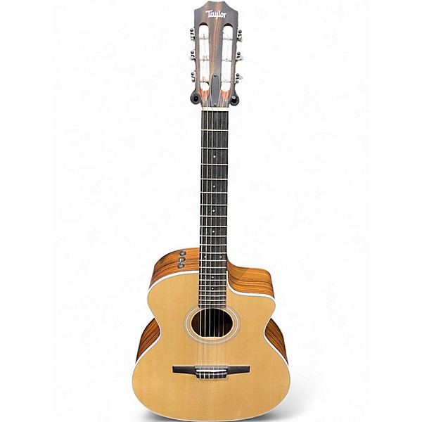 Used Taylor 214CEN Natural Classical Acoustic Electric Guitar