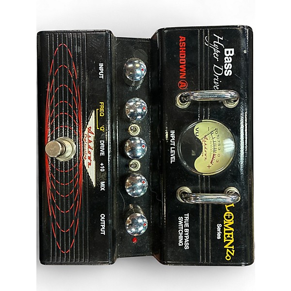Used Ashdown Bass Hyper Drive lemonzo Bass Effect Pedal