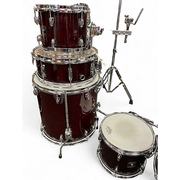 Used Gretsch Drums 7 Piece Catalina Maple DEEP CHERRY Drum Kit