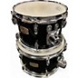 Used Yamaha 5 Piece Stage Custom 5-Piece Shell Pack Black Drum Kit