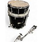 Used Yamaha 5 Piece Stage Custom 5-Piece Shell Pack Black Drum Kit