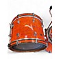 Used Ludwig 3 Piece ELEMENT SE MOD ORANGE Drum Kit