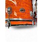 Used Ludwig 3 Piece ELEMENT SE MOD ORANGE Drum Kit