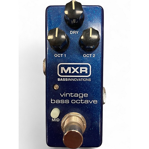 Used MXR M280 Vintage Bass Octave Mini Bass Effect Pedal