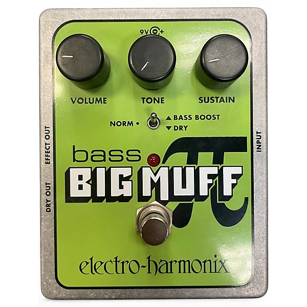Used Electro-Harmonix Bass Big Muff Pi Bass Effect Pedal