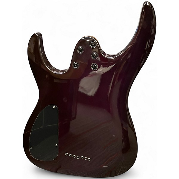 Used Legator Ninja R Multi Scale 7 Trans Purple Solid Body Electric Guitar