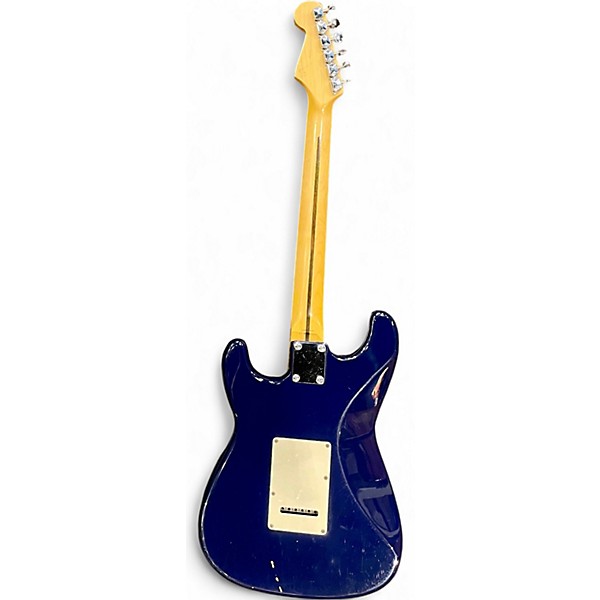 Used 1997 Squier Stratocaster HSS Blue Solid Body Electric Guitar