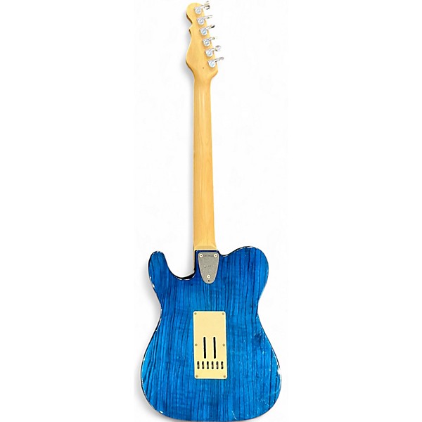 Used 1990s G&L ASAT Classic Trans Blue Solid Body Electric Guitar