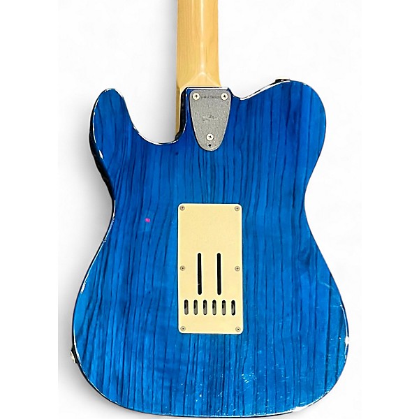 Used 1990s G&L ASAT Classic Trans Blue Solid Body Electric Guitar