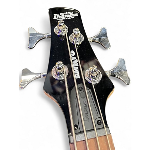 Used Ibanez GSRM20 Mikro Short Scale Black Electric Bass Guitar