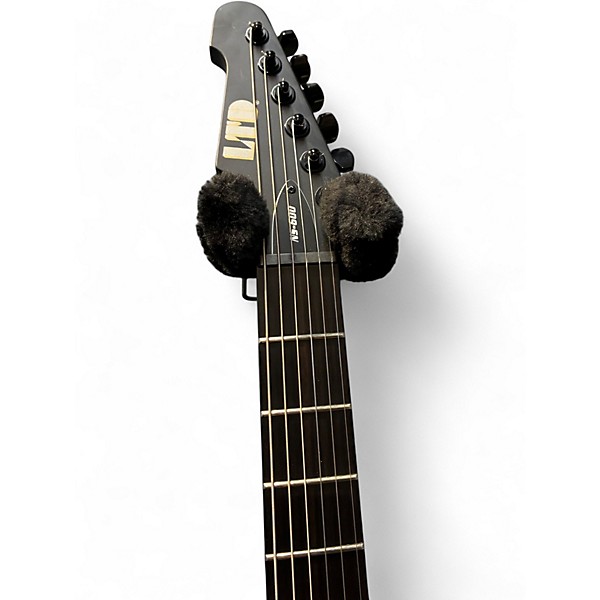 Used ESP LTD NS-600 Satin Black Solid Body Electric Guitar