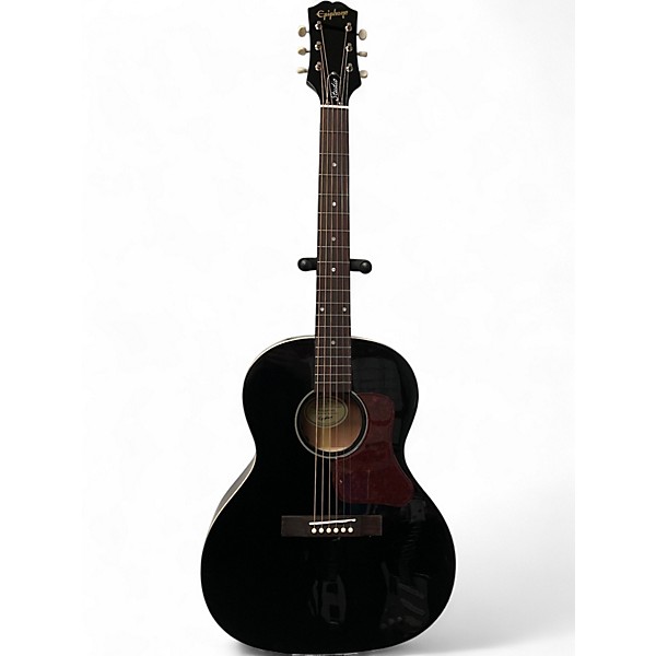 Used Epiphone Blues King Studio Black Acoustic Electric Guitar