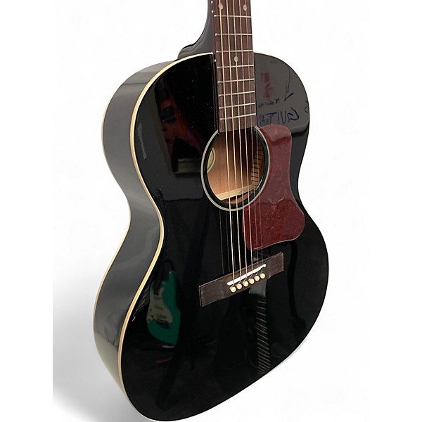 Used Epiphone Blues King Studio Black Acoustic Electric Guitar