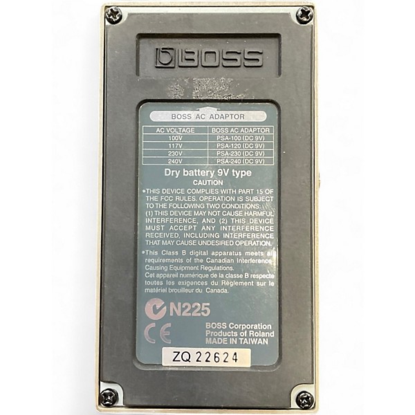Used BOSS RV5 Digital Reverb Effect Pedal