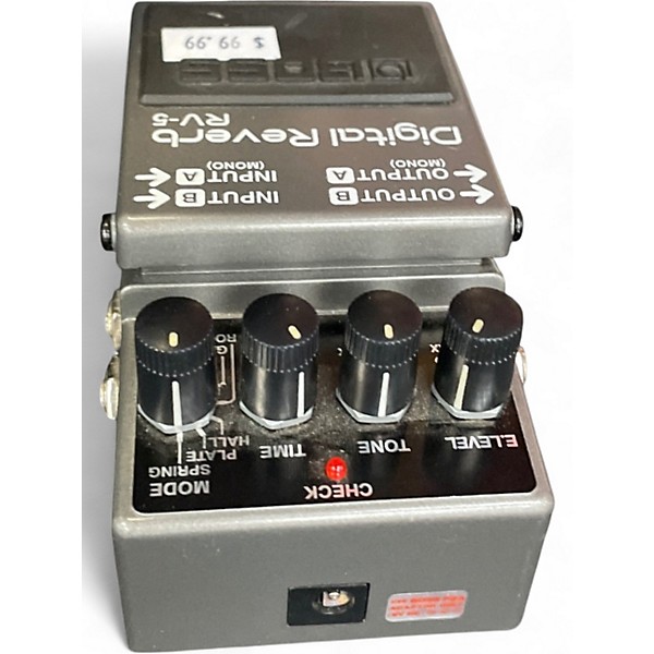 Used BOSS RV5 Digital Reverb Effect Pedal