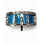 Used Ludwig 14X4.5 LEGACY MAPLE SNARE BLUE SPARKLE Drum