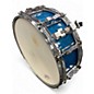 Used Ludwig 14X4.5 LEGACY MAPLE SNARE BLUE SPARKLE Drum