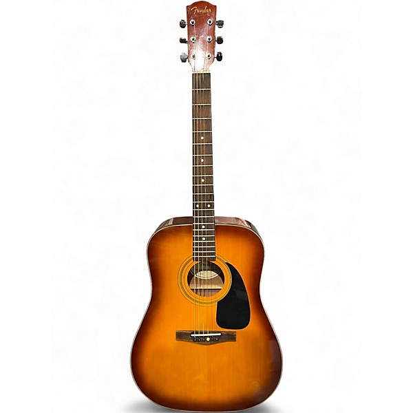Used Fender DG-11 2 Color Sunburst Acoustic Guitar