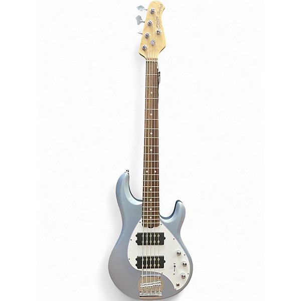 Used Sterling by Music Man STINGRAY 5 Blue Electric Bass Guitar