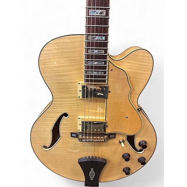 Used Ibanez AF105-NT12-01 Antique Natural Hollow Body Electric Guitar