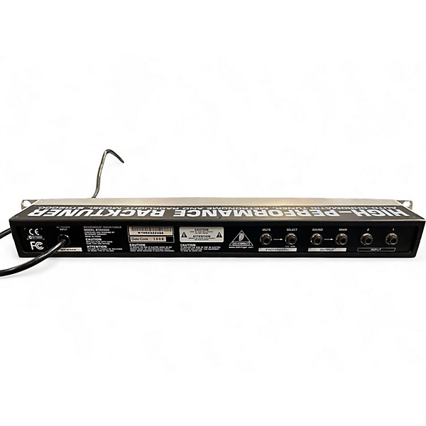Used Behringer RACKTUNER Multi Effects Processor