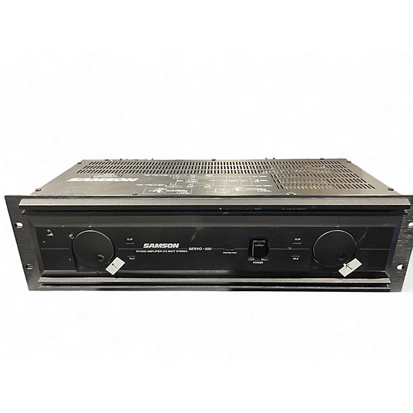 Used Samson SERVO-550 Power Amp
