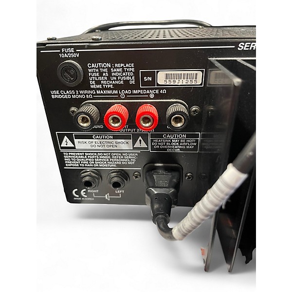Used Samson SERVO-550 Power Amp
