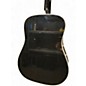 Used Schecter Guitar Research Robert Smith RS1000 Busker Gloss Black Acoustic Guitar