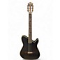 Used Ibanez TOD10N Tim Henson Signature Black Flat Classical Acoustic Guitar thumbnail