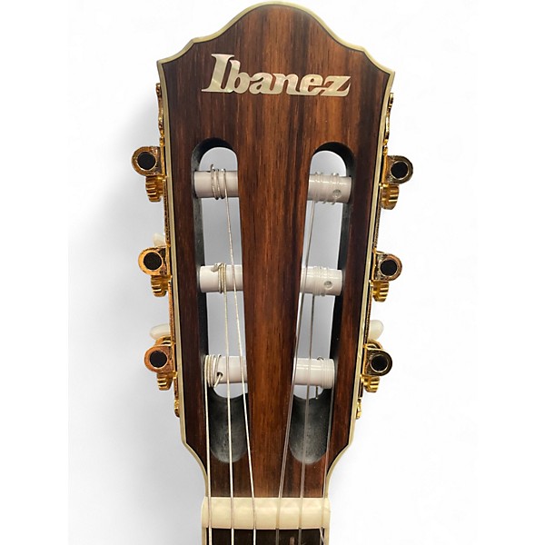 Used Ibanez TOD10N Tim Henson Signature Black Flat Classical Acoustic Guitar