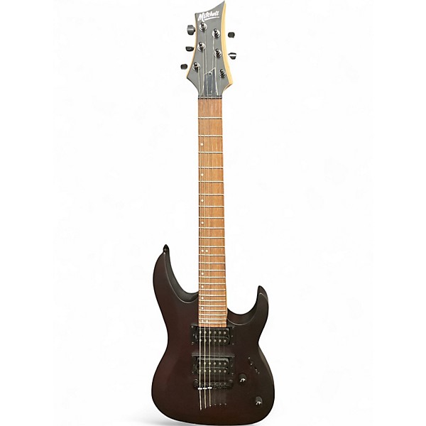 Used Mitchell MM100 Mini Black Solid Body Electric Guitar