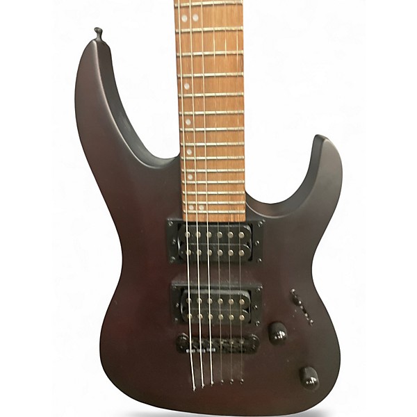 Used Mitchell MM100 Mini Black Solid Body Electric Guitar