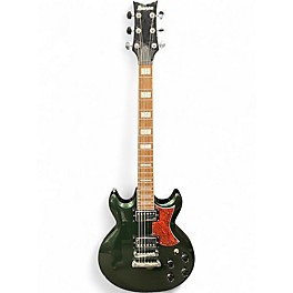 Used Ibanez AX120 Metallic Forest Solid Body Electric Guitar