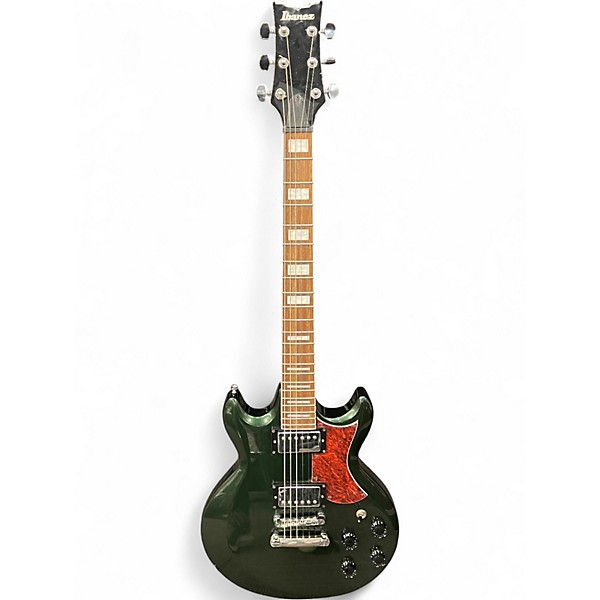 Used Ibanez AX120 Metallic Forest Solid Body Electric Guitar