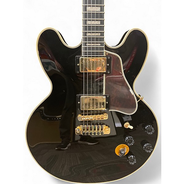 Used Epiphone BB King Lucille Black Hollow Body Electric Guitar
